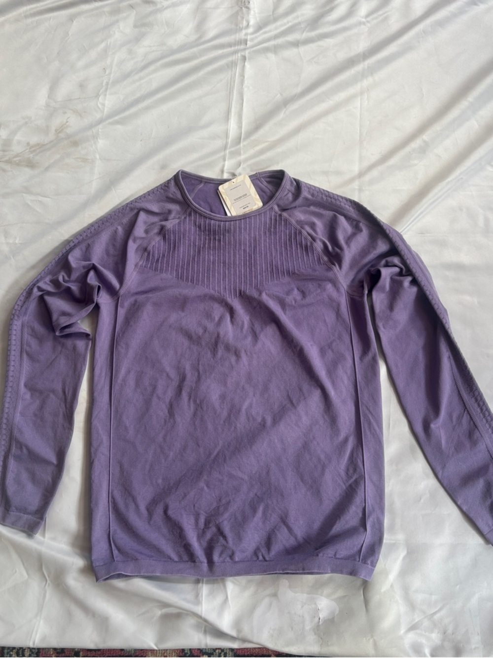 Fabletics Washed Violetta Ribbed Seamless Tank